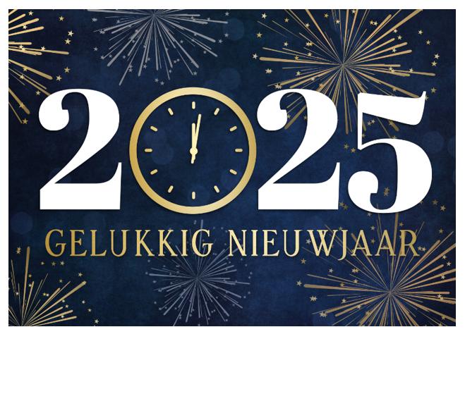 GELUKKIG NIEUWJAAR 2025!